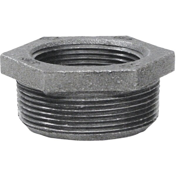 1-1/2 In. x 1/2 In. Hexagon Black Iron Bushing